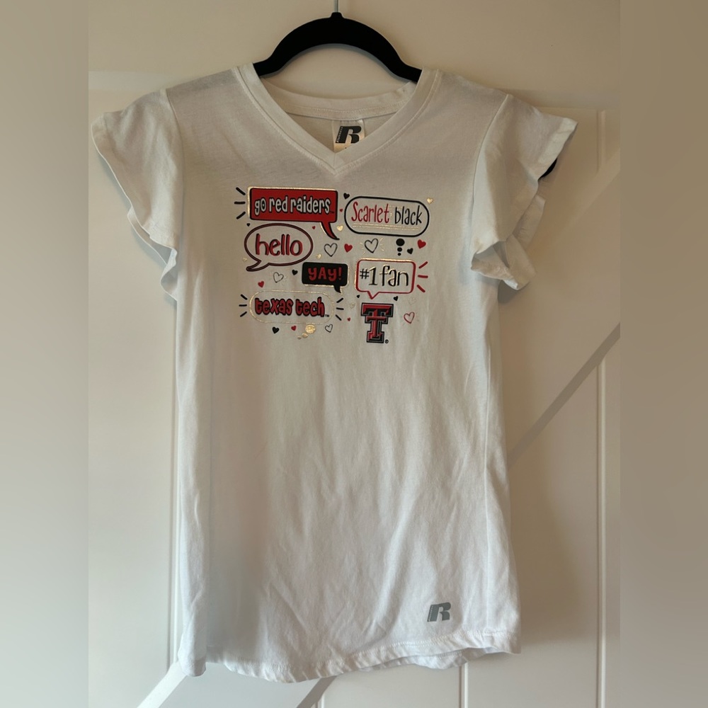 Girls Texas Tech Fan shirt